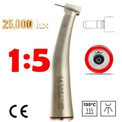 Mini-Kopf 25.000 Lux 1:5 Winkelstück FIT NSK, Aseptico,Nouvag Acteon, KaVo