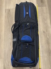 Club Glove Burst Proof Wheels Travel Golf Bag Cover Blue 50x12x11 See Photos