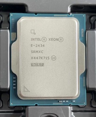 Intel Xeon E-2434 4Core 8Threads 3.4GHz-5.0GHz TDP55W LGA1700 DDR5 CPU Processor