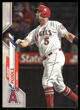Albert Pujols 2020 Topps #497 Los Angeles Angels MLB READ FREE SHIP AutographDen