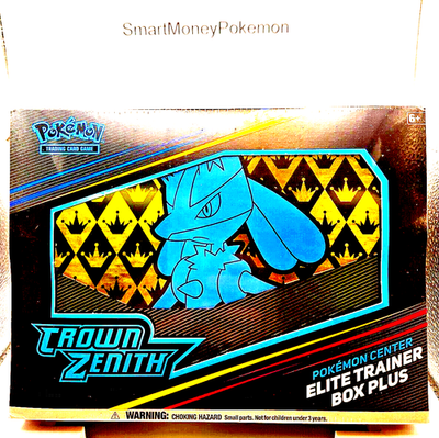 Crown Zenith Pokemon Center Elite Trainer Box ETB New | eBay