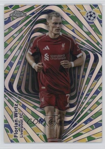 2025-26 Topps Chrome UEFA Club Competitions Mindgame Florian Wirtz #MC-13
