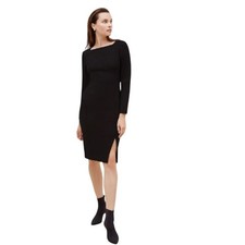 M.M. Lafleur Second Act The Joanna Dress Worth Black Mini Dress Women's 0P 3415