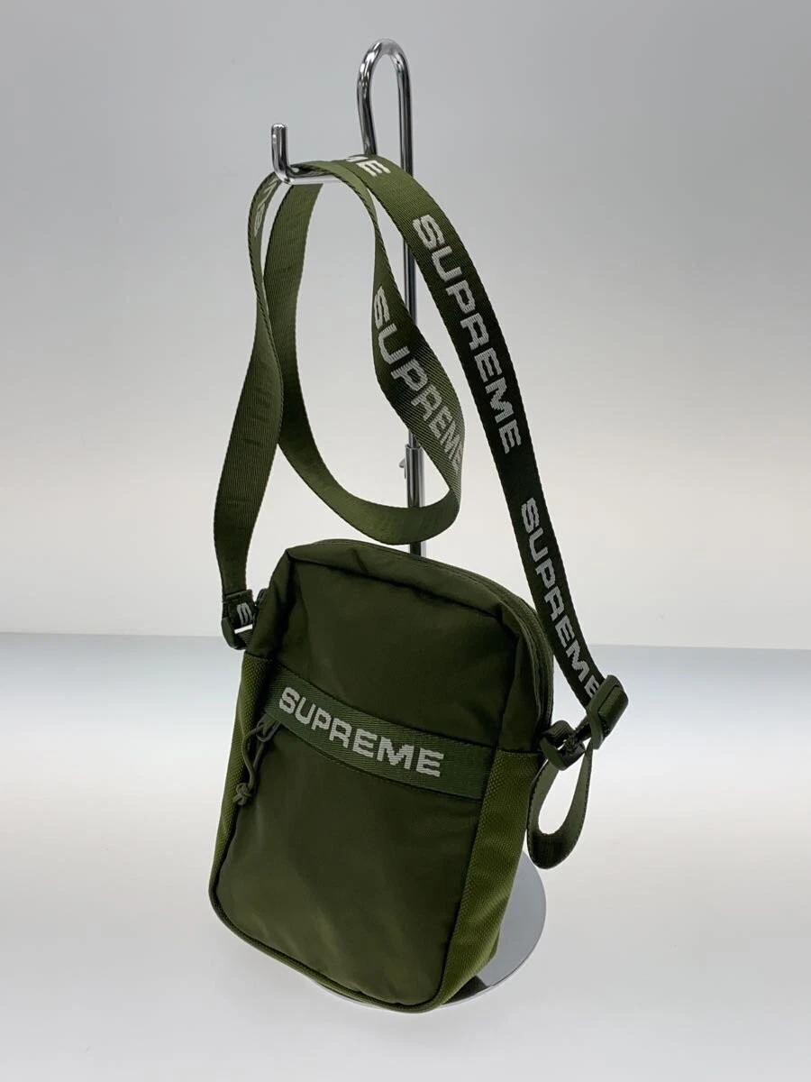 Supreme 22Aw/Sac à bandoulière Supreme/Sac à bandoulière/Boîte Logo/Nylon/Grn