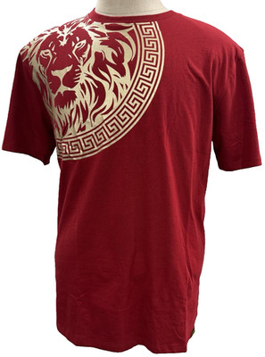 CASA Moda Couture Large Men's Red Knit Red Tee