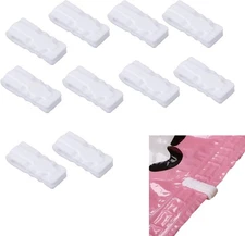 10 Pack Vacuum Storage Bag Sealing Clips Zipper Slider for Space Saver Bags