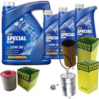 Mann Inspektionspaket 8L Mannol Special Plus 10W-30 FüR Audi A8 4.2 Quattro 3.7