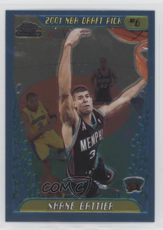 2001-02 Topps Chrome Shane Battier #134 0dm1