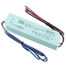 Waterproof LPV-60-12 Mean Well 60W 12V LED Power Supply Driver IP67