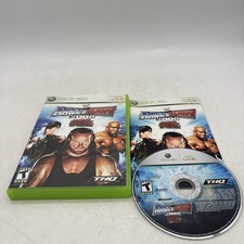 WWE SmackDown vs. Raw 2008 Xbox 360 Complete w/ Manual CIB Tested
