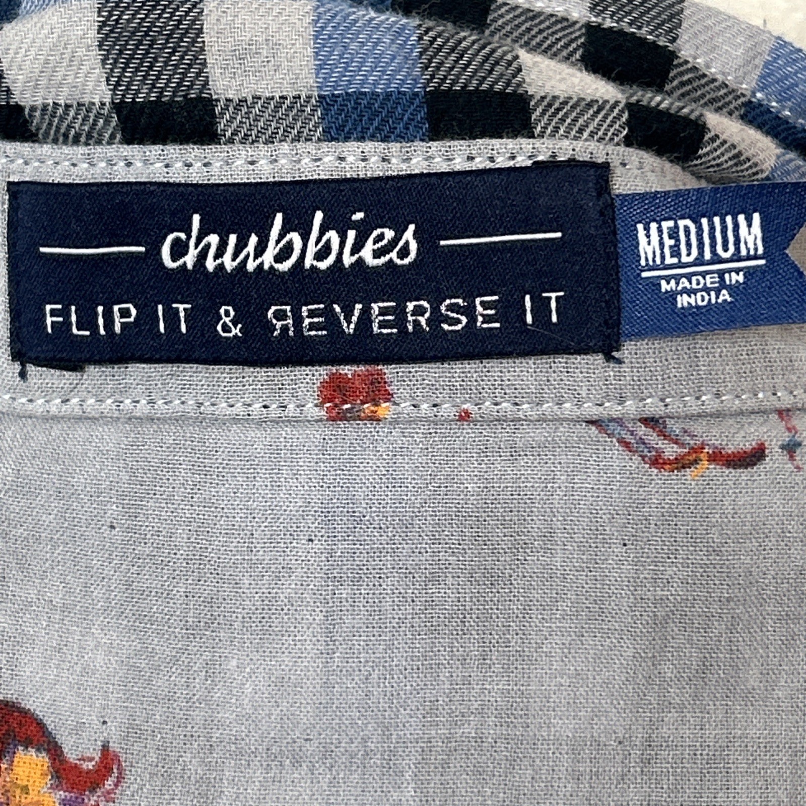 Chubbies Flip Reverse It reversible Snap Down pla… - image 6