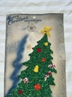 Vintage Melted Plastic Popcorn Christmas Tree Decoration Original Packaging HTF — photo 4