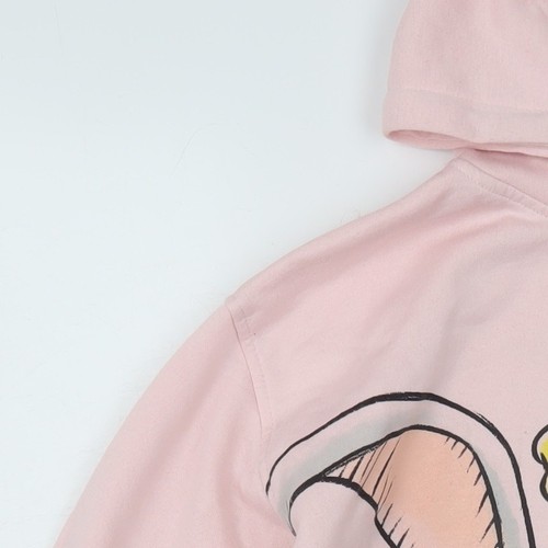 Disney Dumbo Women's Pink Pullover Hoodie - M - Picture 8 of 12