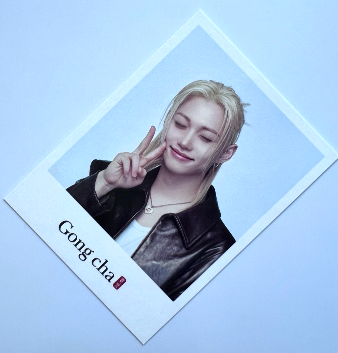 STRAY KIDS FELIX 3 [GONGCHA Official Photocard Promotional Happy