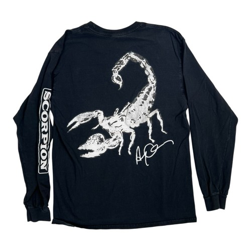 T-shirt Manches Longues Drake Scorpion Tour 2018 - Taille S - Noir - Occasion Parfait état