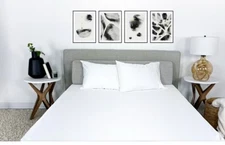 ProtectEase QUEEN 60” x 80” Fitted Plush Terry Mattress Cover Waterproof