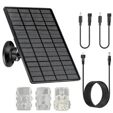 6W Solar Panel for Trail Camera - Solar Kit - 6000mAh - Rechargeable