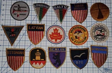 Lot of 18 Diff WORLD COUNTRY & Foreign Military Shoulder Patches #4 Patch Cloth