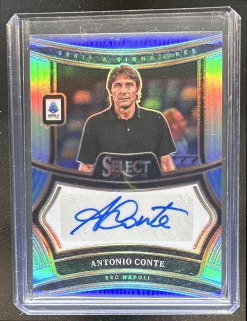 2024-25 Panini Select Serie A Antonio Conte Signatures Auto #SS-AC Napoli