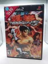 Tekken 5 (Sony PlayStation 2, 2005) Black Label - CIB Complete And Tested!