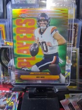 2025 Topps Chrome Bo Nix Power Players PP-9 Refractor Denver Broncos