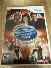 Karaoke Revolution American Idol Encore 2 Wii Video Games No Mic Or Headset