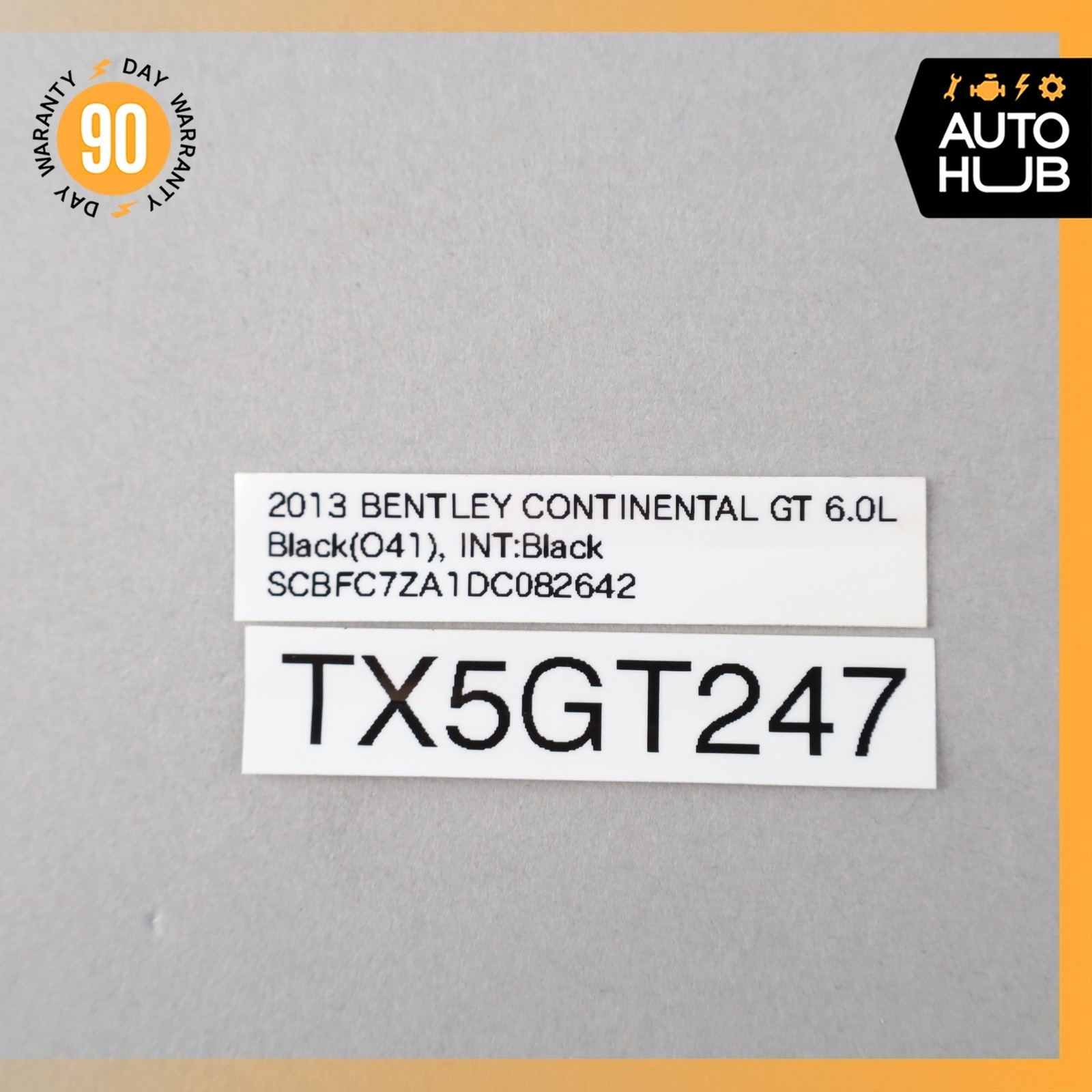 12-18 Bentley Continental GT GTC Center Console Shifter Trim Bezel Carbon OEM