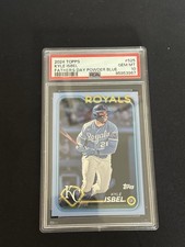 2024 Topps Series 2 - Kyle Isbel #525 Father's Day Powder Blue /50 PSA 10 