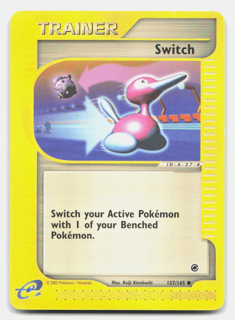 Switch 157/165 Common Expedition Base Set Pokemon NM/LP