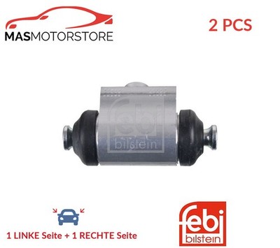 RADBREMSZYLINDER TROMMELBREMSE PAAR HINTEN FEBI BILSTEIN 179815 2PCS P NEU