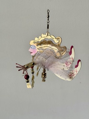Karen Rossi Silvestri Fanciful Flights Ballerina Nutcracker Ornament Signed