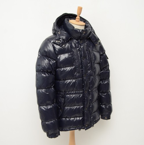 Authentic Men's Moncler Rod Navy Quilted Down Puffer Jacket Coat Size 5,~XL - Picture 5 of 21