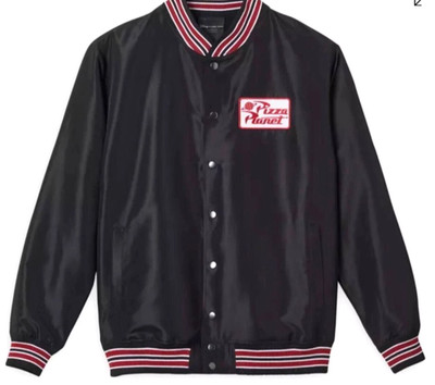 Pizza Planet Bomber Jacket for Adult 2XL XXL Junk Food Toy Story Disney Pixar