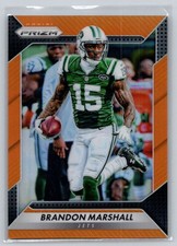 2016 Panini Prizm Prizm Orange #102 Brandon Marshall /299
