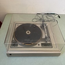 Dual 1258 Turntable Vario Belt Vinyl Record Player Ortoron untested turns on 