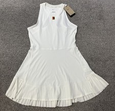 W Nike Court Dri-FIT Slam Tennis Dress - RRP: £119.99 - FZ6746 100 - Medium (M)