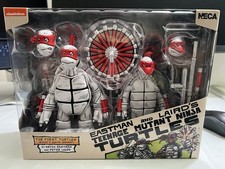 NECA TMNT The First Turtles Black and white Variant Figure 2 Pack