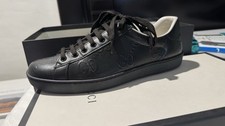 Men Gucci Ace GG Sneakers Black