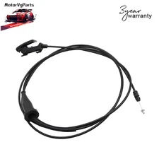 Hood Latch Lock Control Release Cable Black for Dodge Charger 1PS72DX9AC