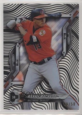 2018 Topps High Tek 6/50 Manny Machado #HT-MMA v9t