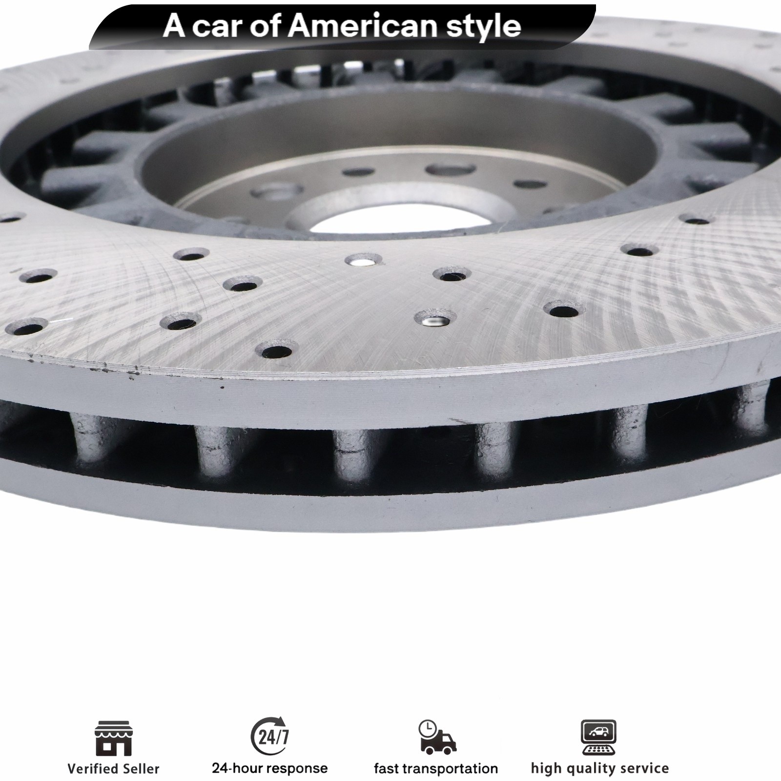 Maserati Ghibli S 2014 Front Brake discs Pair P/N 670030935