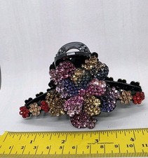 Flower Hair Clip Simple Hair Claw Head Clip Multicolor Elegant Head Accessories