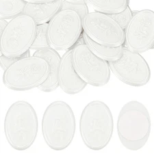 25 Pcs Wax Seal Stickers, Self Adhesive Rose Envelope Seal Stickers, White