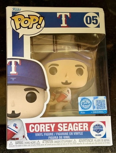Funko Pop! Corey Seager World Champions Exclusive MLB Vinyl Figure #05