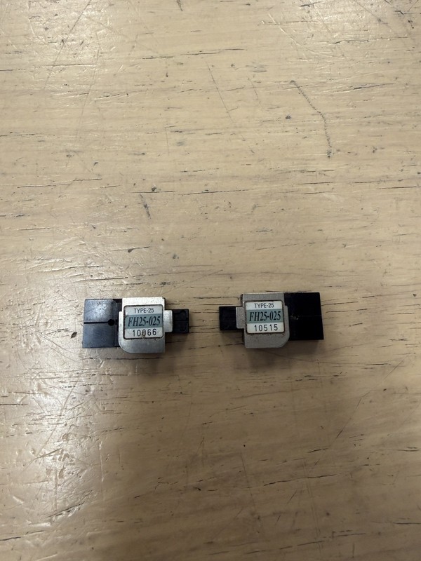 Sumitomo Electric FH25-025 Fiber Optic Holder Set -  Type 25S 25 Fusion Splicers