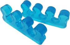 Yoga Toes Toe Stretcher  Separator, One Pair, Blue