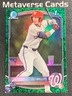 2025 Topps Bowman Draft Chrome Green Grass #BDC-1 Eli Willits 1st 22/99