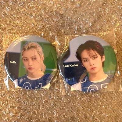 Stray Kids Lino Felix Can Badge Set Nyan Racha