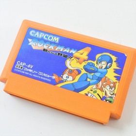 Famicom ROCKMAN 4 Megaman Cartridge Only Nintendo d257 fc