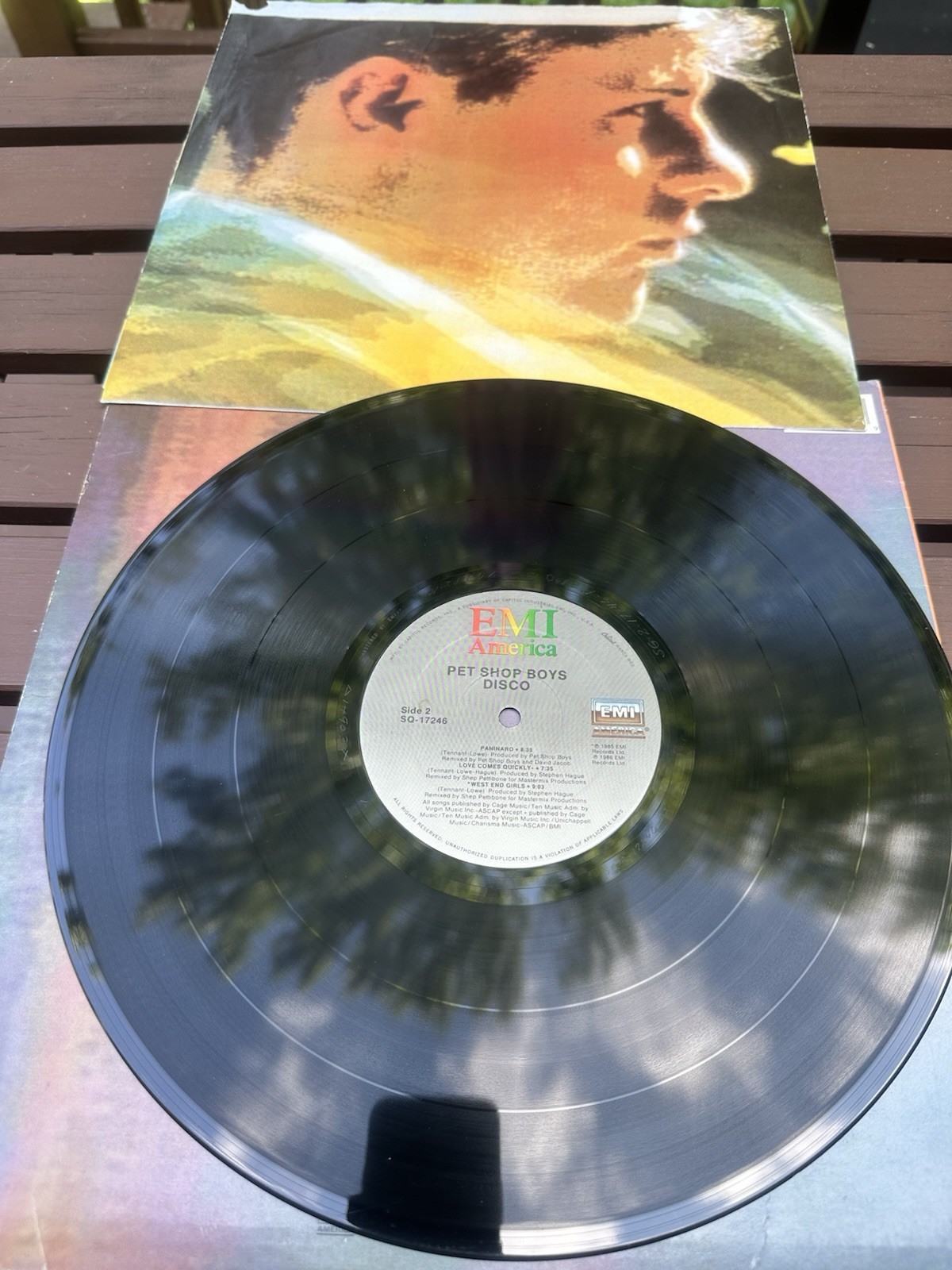 Pet Shop Boys Disco1986 LP Vinyl SQ-17246 EMI America VG++ Tested !!!